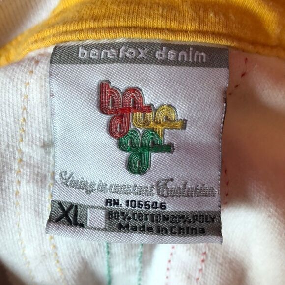 Vintage bare fox denim  sweatshirt sz XL - Picture 8 of 8